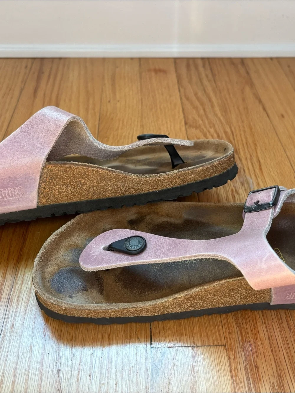 Birkenstock 39 Nubuck Gizeh Faded Purple - Picture 5 of 6